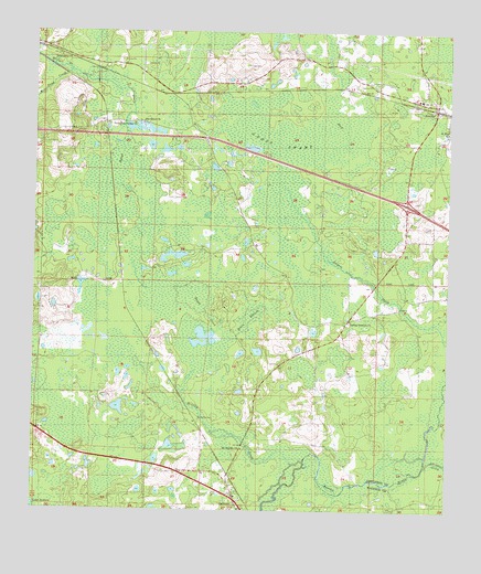 Lamont, FL USGS Topographic Map