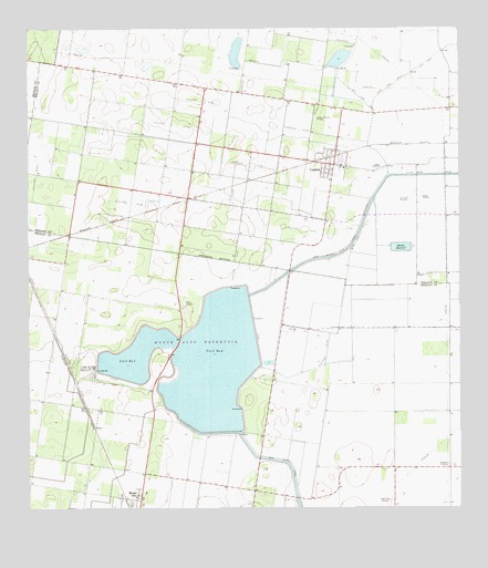 Lasara, TX USGS Topographic Map
