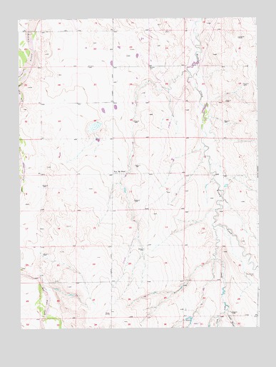 Leader SE, CO USGS Topographic Map