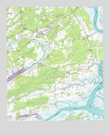 Legareville, SC USGS Topographic Map