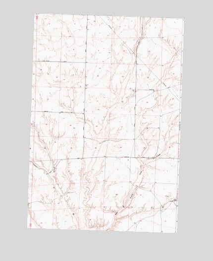 Lenzie Ranch, WA USGS Topographic Map
