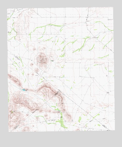 Leoncita Ranch, TX USGS Topographic Map