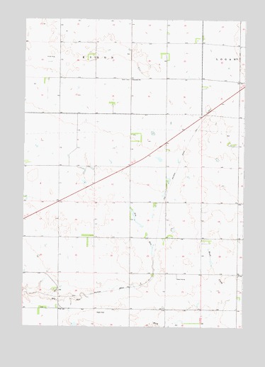 Canning NW, SD USGS Topographic Map