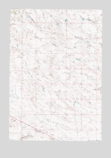 Leslie Creek, MT USGS Topographic Map