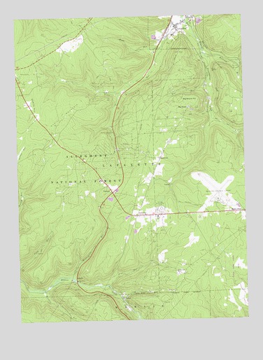 Lewis Run, PA USGS Topographic Map
