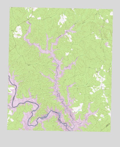 Liberty, GA USGS Topographic Map