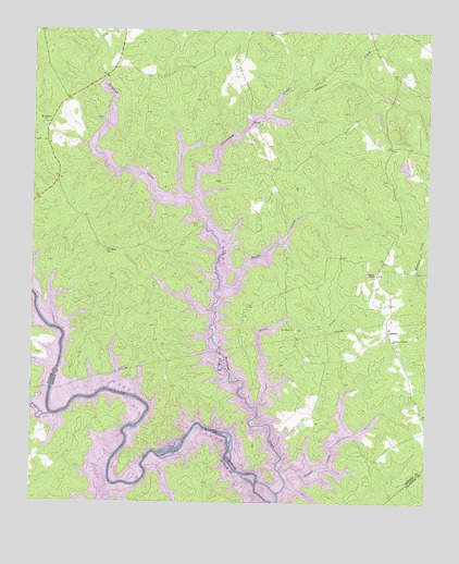 Liberty, GA USGS Topographic Map