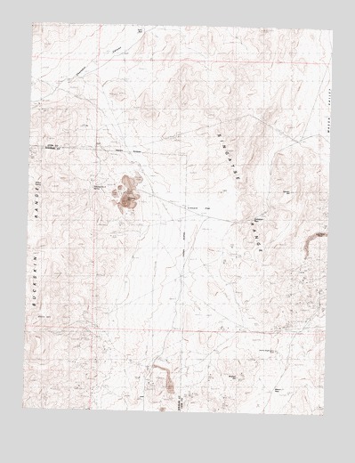 Lincoln Flat, NV USGS Topographic Map