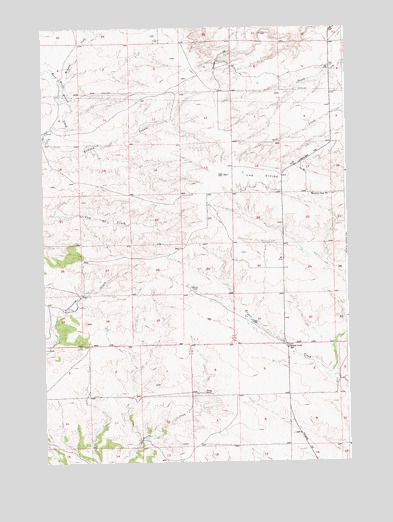 Lindemulder Hill, MT USGS Topographic Map