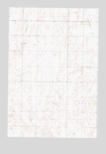 Linton NE, ND USGS Topographic Map