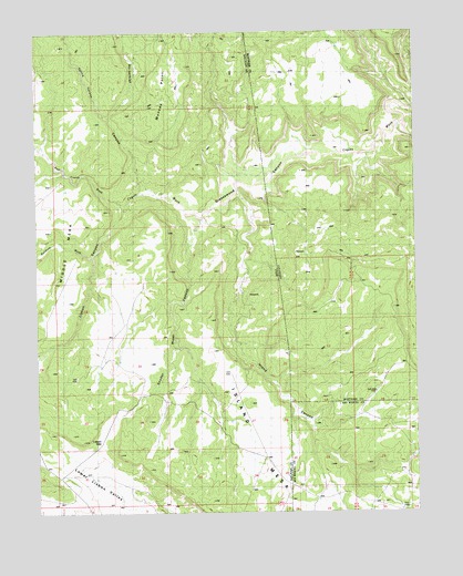 Lisbon Gap, UT USGS Topographic Map