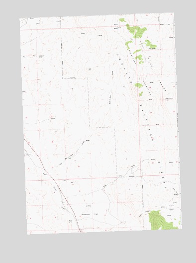 Little Antelope Flat, ID USGS Topographic Map
