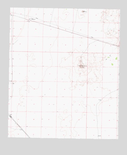 Little Black Mountain, NM USGS Topographic Map