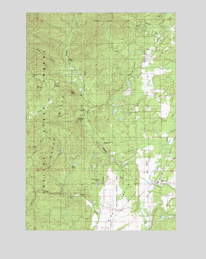 Littlerock, WA USGS Topographic Map