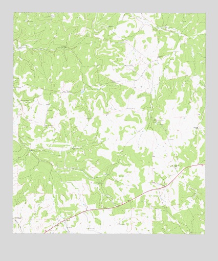 Live Oak Ranch, TX USGS Topographic Map