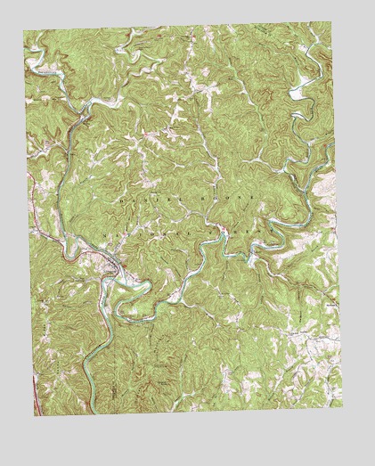 Livingston, KY USGS Topographic Map