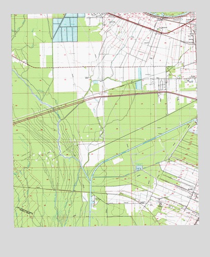 Lobdell, LA USGS Topographic Map