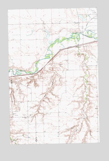 Lohman, MT USGS Topographic Map