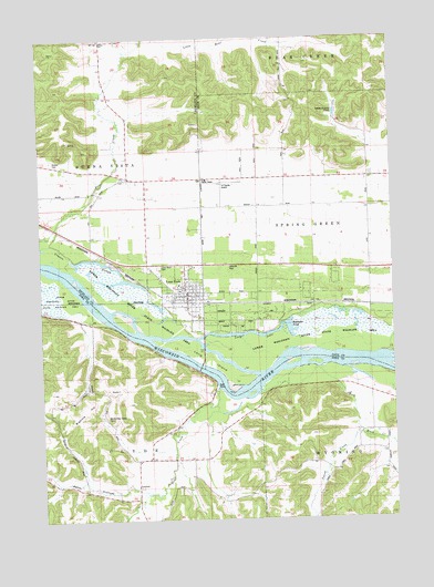 Lone Rock, WI USGS Topographic Map