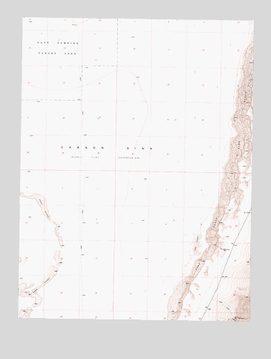Lone Rock SE, NV USGS Topographic Map