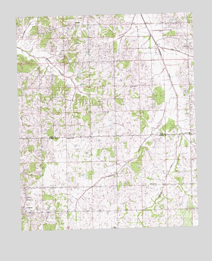 Longtown, MS USGS Topographic Map