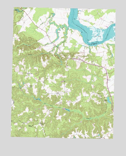 Loretto, VA USGS Topographic Map