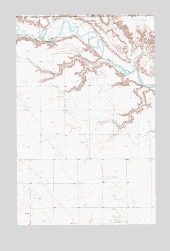 Lost River, MT USGS Topographic Map