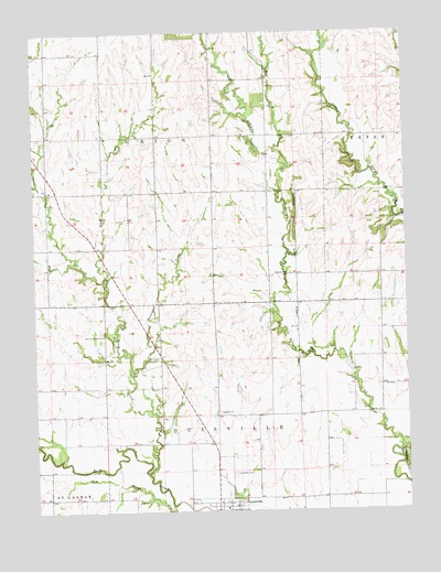 Louisville, KS USGS Topographic Map