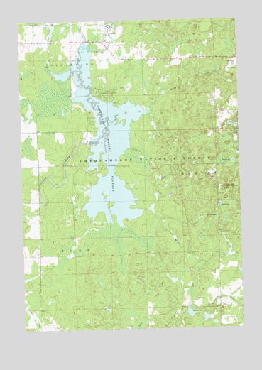 Lublin NW, WI USGS Topographic Map