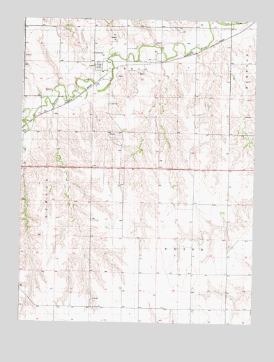 Ludell, KS USGS Topographic Map