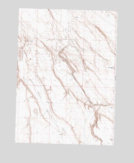 Lunch Lake, OR USGS Topographic Map