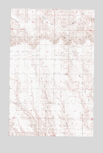 Lustre, MT USGS Topographic Map