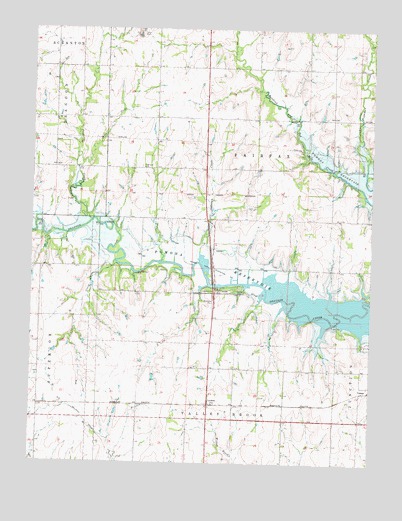 Lyndon NW, KS USGS Topographic Map