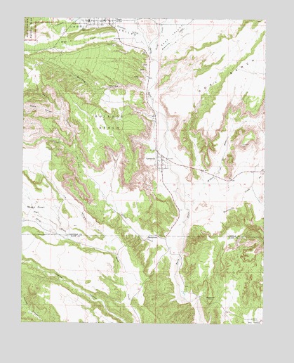 Cannonville, UT USGS Topographic Map