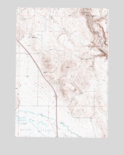 Magpie Peak, OR USGS Topographic Map