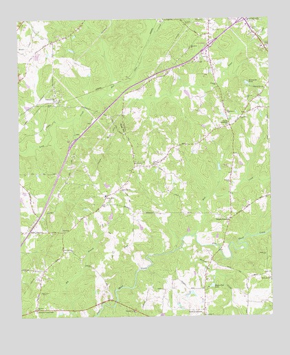 Cannonville, GA USGS Topographic Map