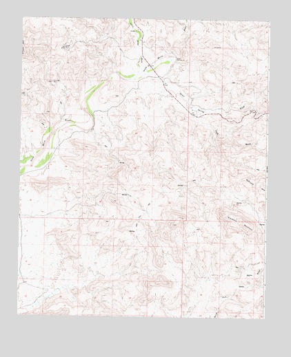 Malpais Mesa NE, AZ USGS Topographic Map