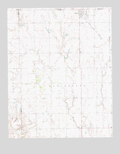 Manchester, OK USGS Topographic Map