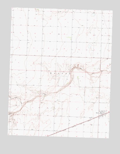 Manter, KS USGS Topographic Map