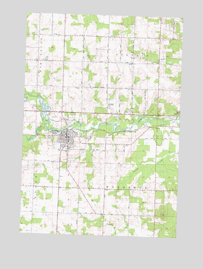 Marathon, WI USGS Topographic Map