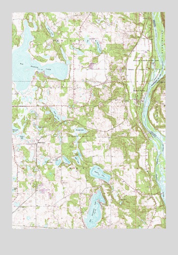 Marine on St. Croix, MN USGS Topographic Map