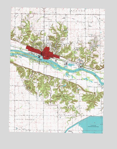 Marseilles, IL USGS Topographic Map