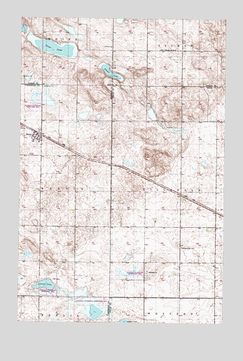 Martin, ND USGS Topographic Map