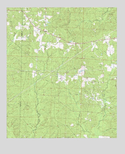 Marysville, AR USGS Topographic Map