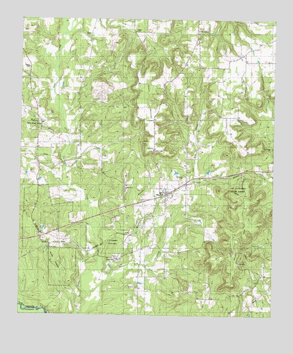 Maydelle, TX USGS Topographic Map