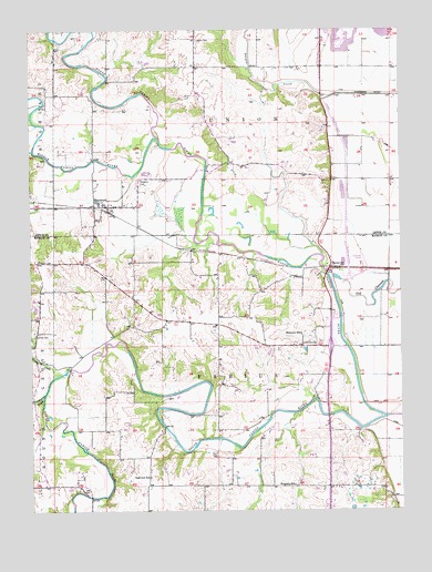 Maywood, MO USGS Topographic Map