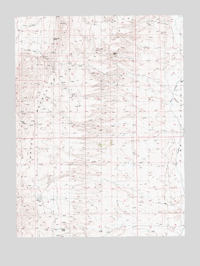 McCormack Spring, NV USGS Topographic Map