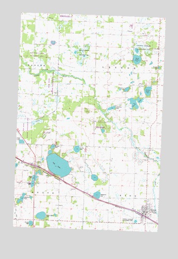 McIntosh, MN USGS Topographic Map