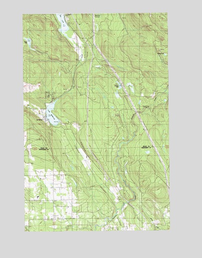 McMurray, WA USGS Topographic Map