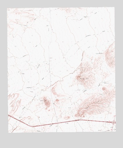 Meier Hills, TX USGS Topographic Map